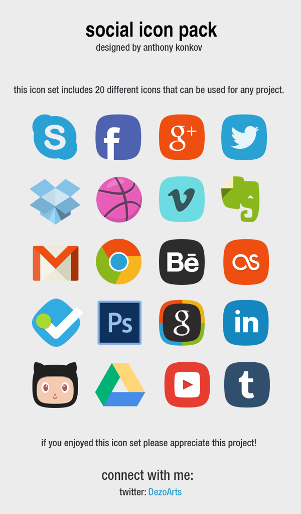 Social Icon Pack